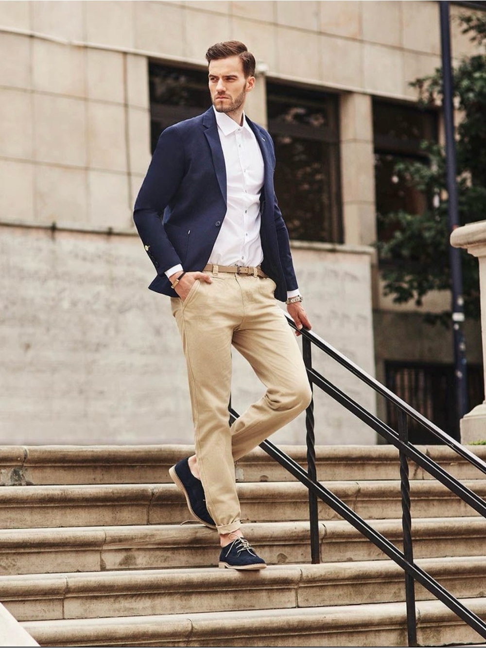 Haggar Men's Pants in Cream
